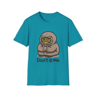 Unisex Softstyle T-Shirt Grumpy Frog Hoodie Antisocial Introvert