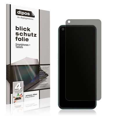 Schutzfolie für OnePlus Nord CE 2 Lite mit Sichtschutz Blickschutz Folie