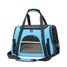 Cat Bags Soft-Sided Portable Dog Carrier Mesh Breathable Carrier Bags Foldable C