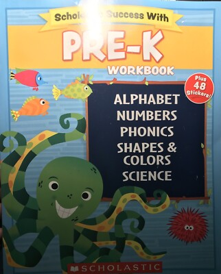 7冊セット新品未使用Scholastic Success With Pre-K s-l400.jpg