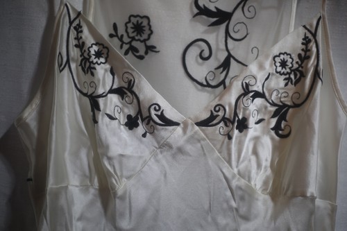 Vintage Y2K Victorias Secret Damen Größe S/M Seide Satin Schlupfkleid Kleid Fee - Bild 7 von 12