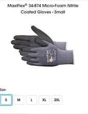 MaxiFlex Ultimate Micro Foam Nitrile Grip Coated Small LG 2XL