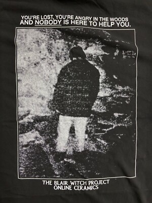 online ceramics ブレアウィッチプロジェクトTシャツ　ホラー映画 Online Ceramics Blair Witch Project Tee T-Shirt 2XL XXL New Unworn