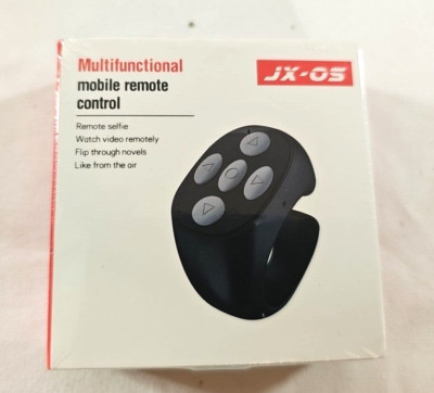 JX-05 Bluetooth Mobile Remote Control Smart Ring Wireless Page Turner