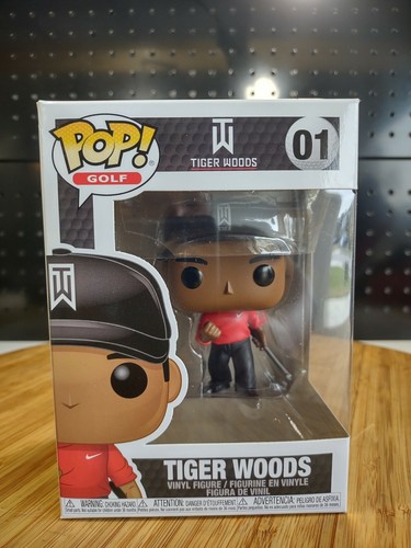 Funko Pop! GOLF - Tiger Woods (RED 