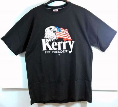 John Kerry for US President T-Shirt 2004 Campaign NEW 5XL 
