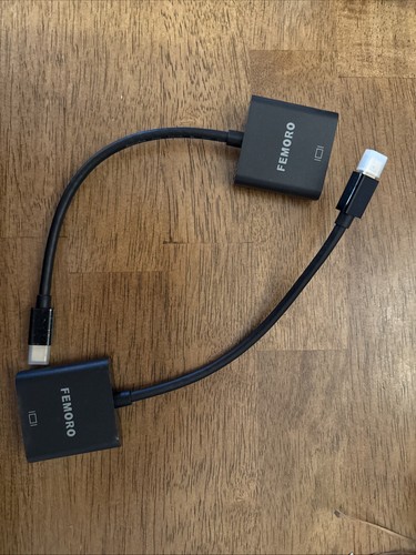 FEMORO Mini Display Port to DVI Adapter Converter - 2 Piece / Lot - Picture 4 of 6