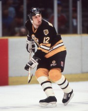 Randy Burridge Bruins  8x10 Unsigned Photo #2, (Vol. #2)