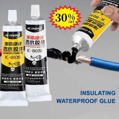 #30ml/50ml Liquid Insulation Electrical Tape Fast Fixed Dry Sealing Glue BesD E`