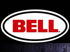 BELL HELMETS - Original Vintage 1980's Racing Decal/Sticker MX - 3  1/8 inch