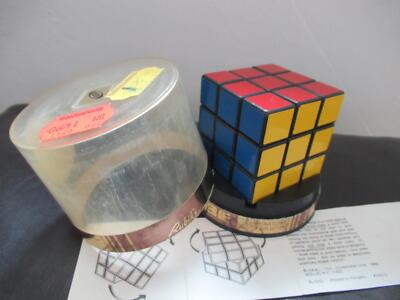 Zauberwürfel-Rubiks Cube-Magic Cube-original aus den 1980ern-Vintage-OVP