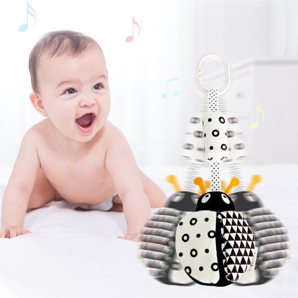 Baby Stroller Toys Newborn Baby Toy Black And White Hanging Rattles