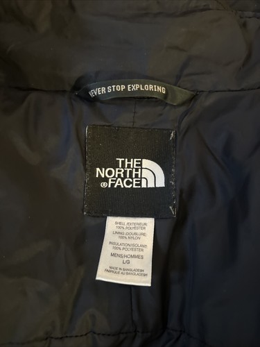 The North Face Mens Large Ski Jacket Double Layer Blue Coat w/ Side Ventilation - Picture 10 of 11