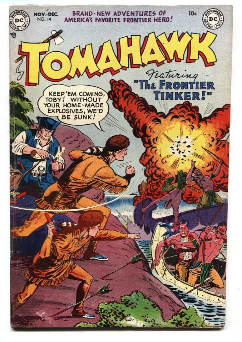 Tomahawk #14 - 1952 - DC - VG/FN - comic book GORĄCE domowe