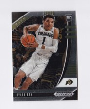2020-21 Panini Prizm Draft Picks #75 Tyler Bey Colorado Dallas Mavericks