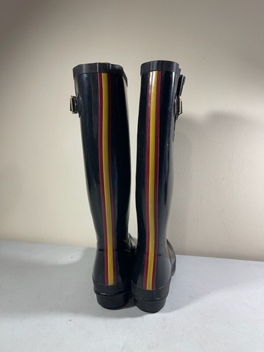 POSH WELLY KNEE HIGH RAIN BOOTS SIZE 
