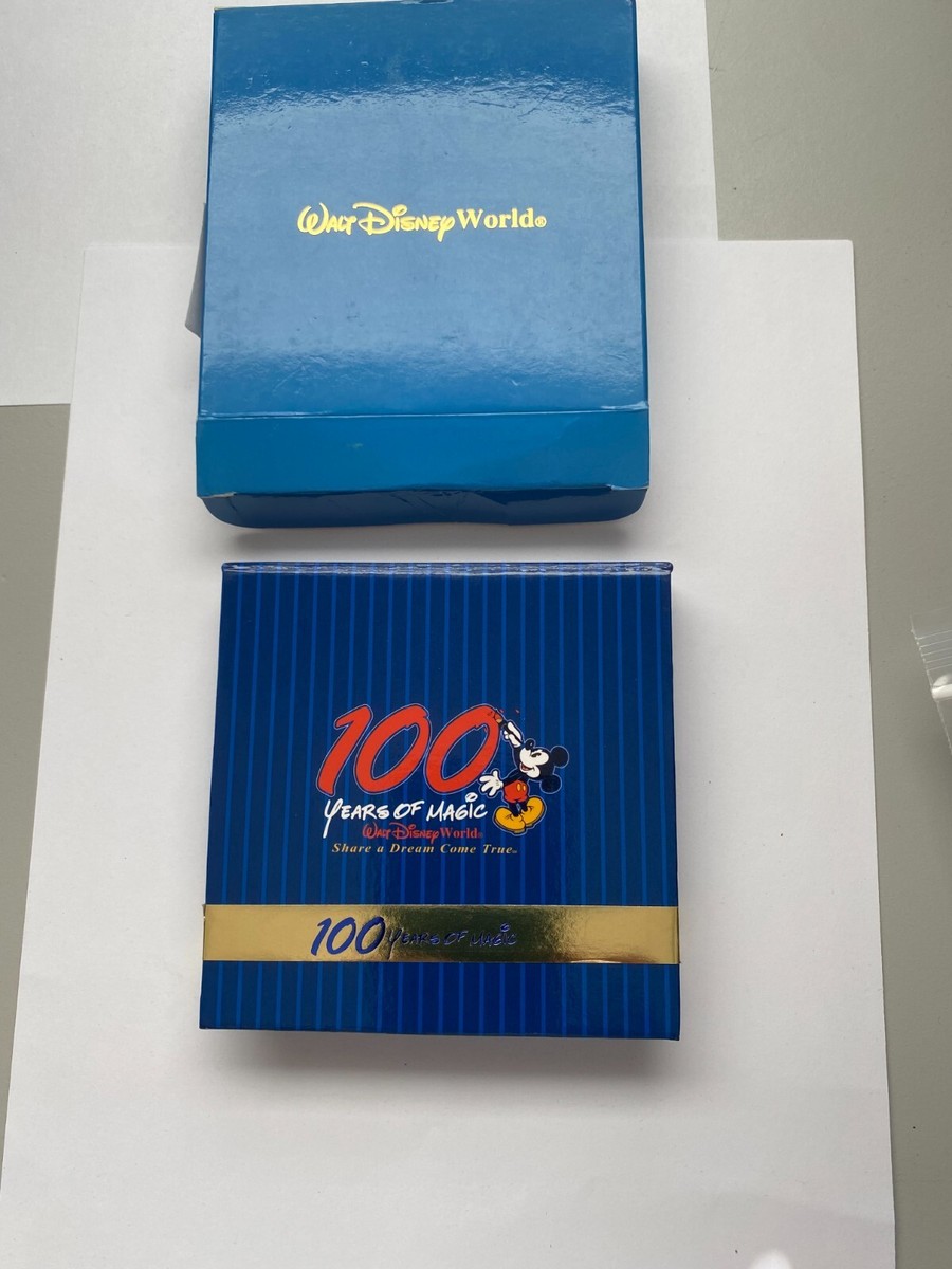Walt Disney 100 Years of Magic Celebration 4 Pin Box Set #6374