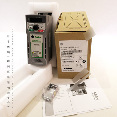 ONE NEW Emerson Nidec Inverter MEV2000-40007-000 1 year warranty