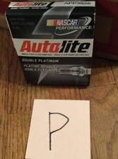 Pack of 4 Autolite Double Platinum APP3926 Spark Plugs