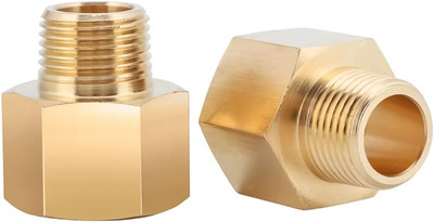 Gas Adapter, Gasflaschen Adapter, Gasschlauch Adapter aus Kupfer Übergang, Gasad