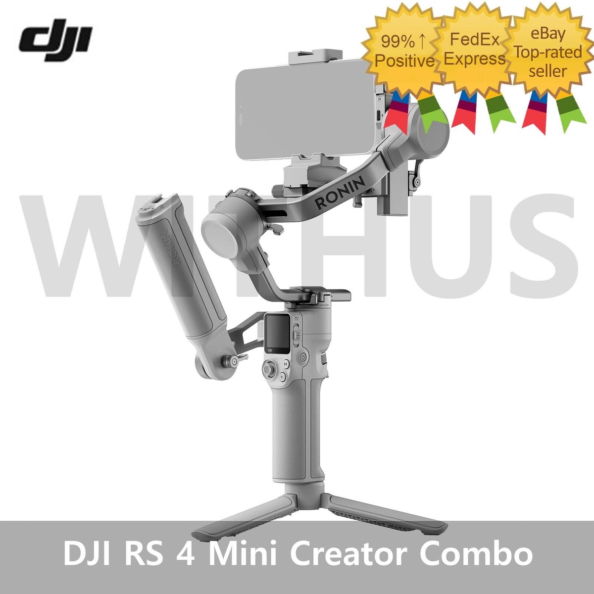 DJI RS 4 Mini クリエイター コンボ DJI RS 4 Mini Creator Combo Camera Gimbal Stabilizer - Tracking_