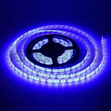 16ft 12V Blue SMD 5630 300 LED Strip Lights Flexible Ribbon Waterproof Tape Lamp