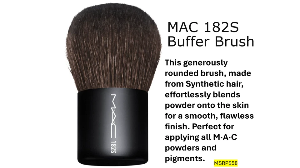 MAC Brush Set of 4 – Brand New & Authentic – Retail $172 – Must-Have! - Image 3 of 4
