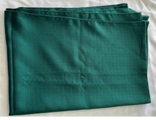 Beautiful Forest Green Tablecloth 60" X 82" Perfect for Holiday Settings