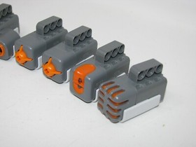 5 pc LOT Lego Sensors Mindstorms NXT Electric Sound 55963 RGB Touch Ultrasonic 