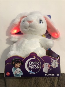 Over the Moon Bungee Bunny Plush Doll 12â Lights Up Netflix NEW | eBay