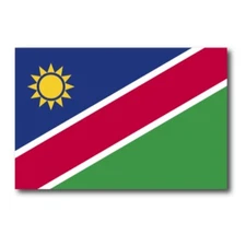 Namibia Flag Car Magnet Decal - 4 x 6 Heavy Duty for Car Truck SUV