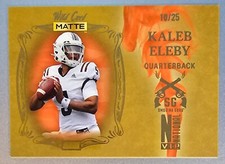 2022 Wild Card National Matte Gold VIP Smoking Guns Kaleb Eleby SP #d /25