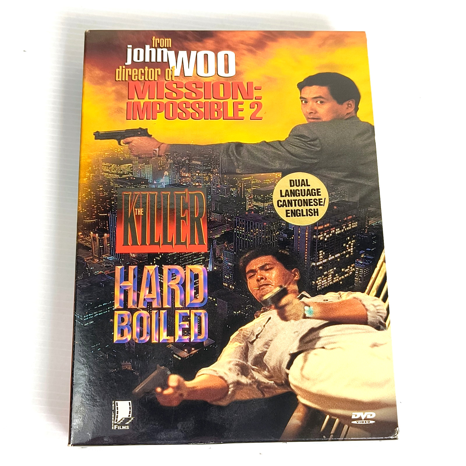 The John Woo Collection Hard Boiled & The Killer (DVD, 2000) US Import