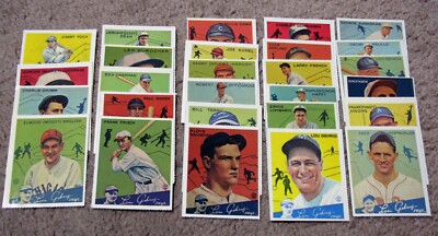 Dover Reprints - 1934 Goudey Baseball (Pick Your Players) 