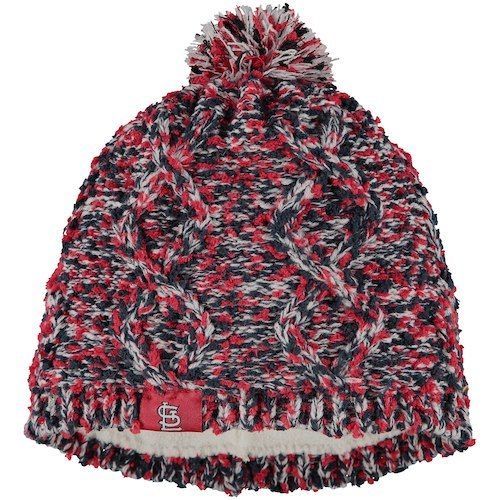 St Louis Cardinals Chunky Knit Light Up Logo Beanie Winter Hat