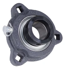 1" Three Bolt Flange Bearing W/ Lock Collar SATRD205-16G, VF3E-116, FHF3X205-16G