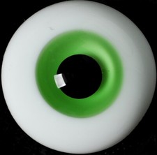 Nice 20mm flatback Leaf Green Iris Glass BJD Eyes for Reborn/newBorn BJD Doll