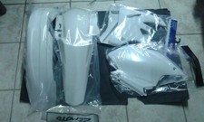 KIT PLASTICHE YAMAHA WRF WR F 4T 250 450 2005 2006 4 PZ COLORE TUTTO BIANCO