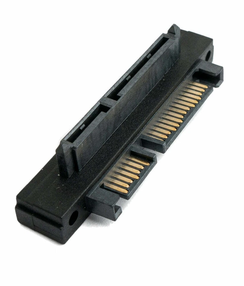 SATA Adapter 22Pin Female to Male Angle Cable for Motherboard - Image 3 of 4