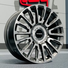 22" HAWKE DRESDEN Alloy Wheels fits ROLLS ROYCE WRAITH 22x9.5 5x120 GUNMETAL