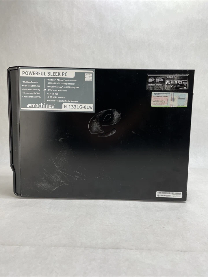 eMachines EL1331G SFF AMD Athlon 2850e 1.8GHz 2GB RAM No HDD No OS - Image 4 of 4