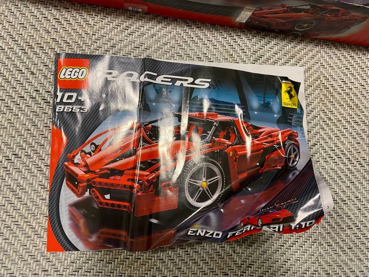 LEGO Racers Enzo Ferrari 1:10 8653 In 2005 Retired from Japan | eBay