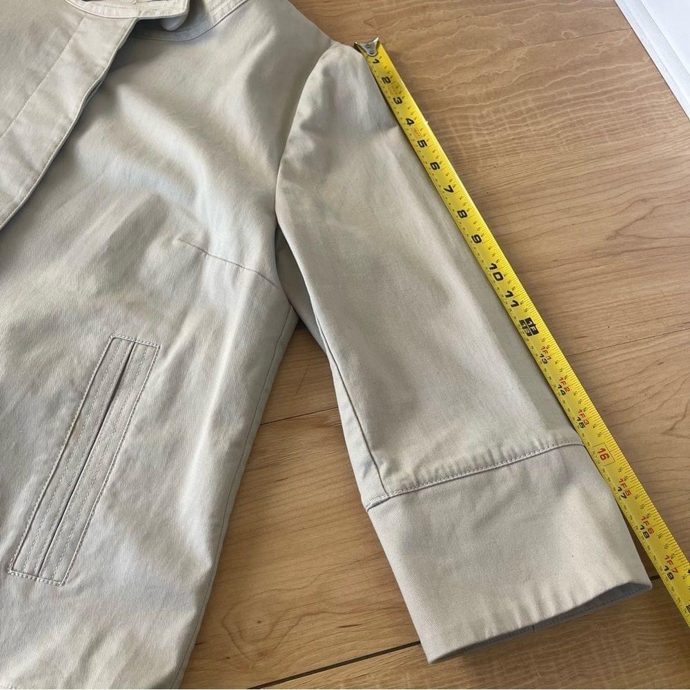 Talbots Women's Medium Button Down Stretch Blazer… - image 11