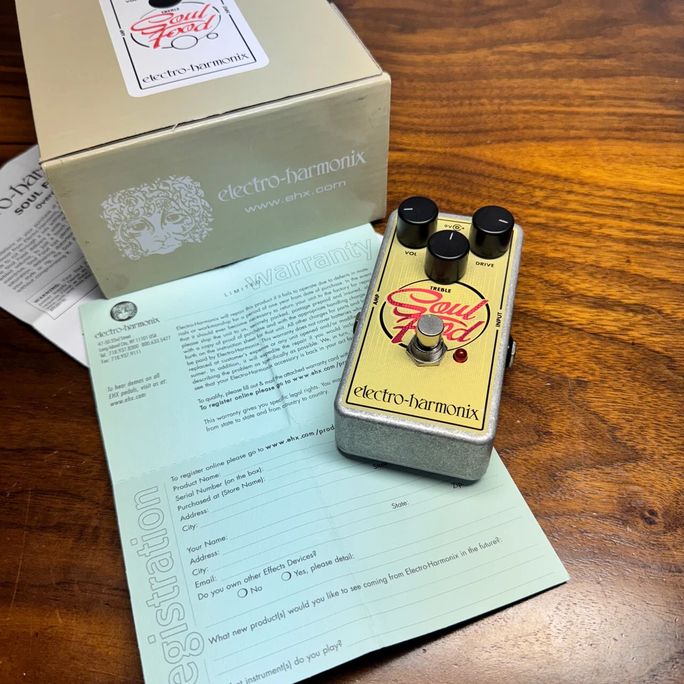 Electro Harmonix Soul Food Transparent Overdrive - Image 2 of 4