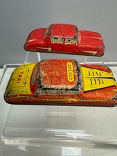 vtg tin toy cars