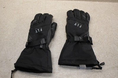 Fly Racing 3M Highland Gloves Gauntlet Black  SM Hydra Guard 363-3950S 6743 Z4
