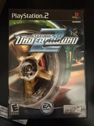 Need for Speed: Underground 2 Black Label (Sony PlayStation 2 PS2, 2004) - CIB