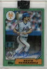 2022 Topps Clearly Authentic Keith Hernandez Autograph 26/99