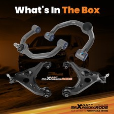 2-4 Lift Front Upper Lower Control Arms Set For 2009-2013 Ford F-150 F150 4wd