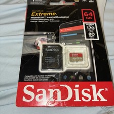 SanDisk 32GB Extreme PRO microSDHC UHS-I Card With Adapter